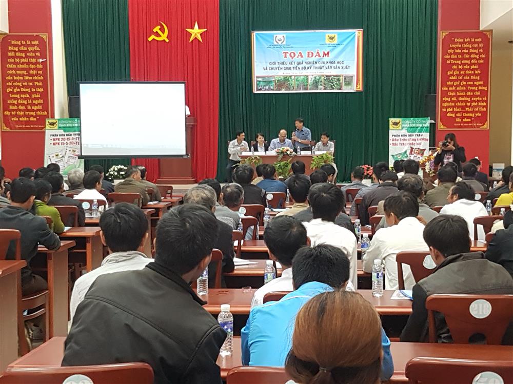 Học viện khoa học kỹ thuật nông lâm nghiệp Tây nguyên tổ chức hội thảo